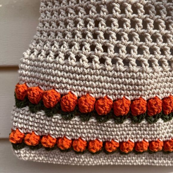 Brand new, handmade woven bag from Thailand, unique, multifunctional, 12x13 in - Picture 3 of 6